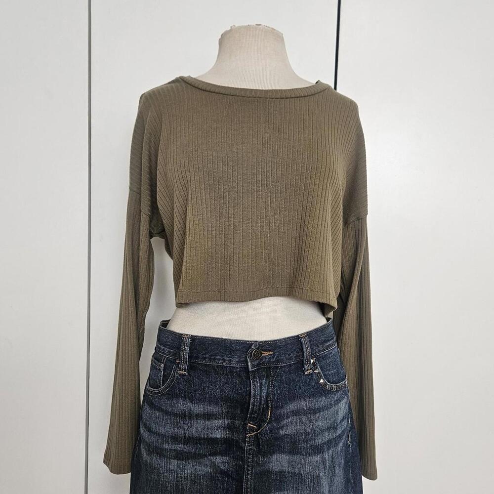 F21 Basic cropped top.